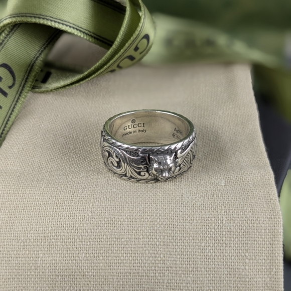 Gucci cat ring, 10 US - Picture 3 of 8